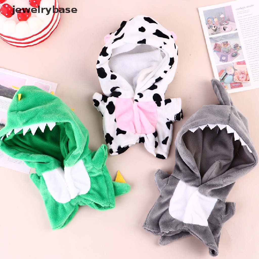 (jewelrybase) Mainan Boneka Stuffed Plush Hiu / Dinosaurus 20cm Handmade Untuk Hadiah Anak