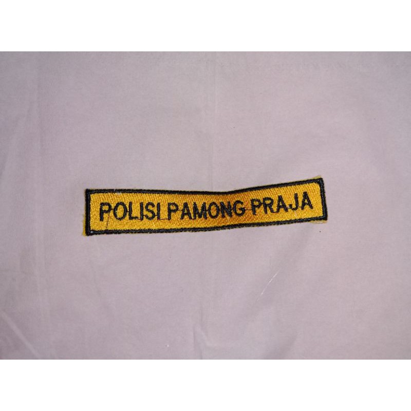 ATRIBUT LOGO BORDIR POL PP TERBARU