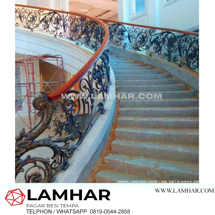 Tukang Besi Tempa | Railing  Tangga