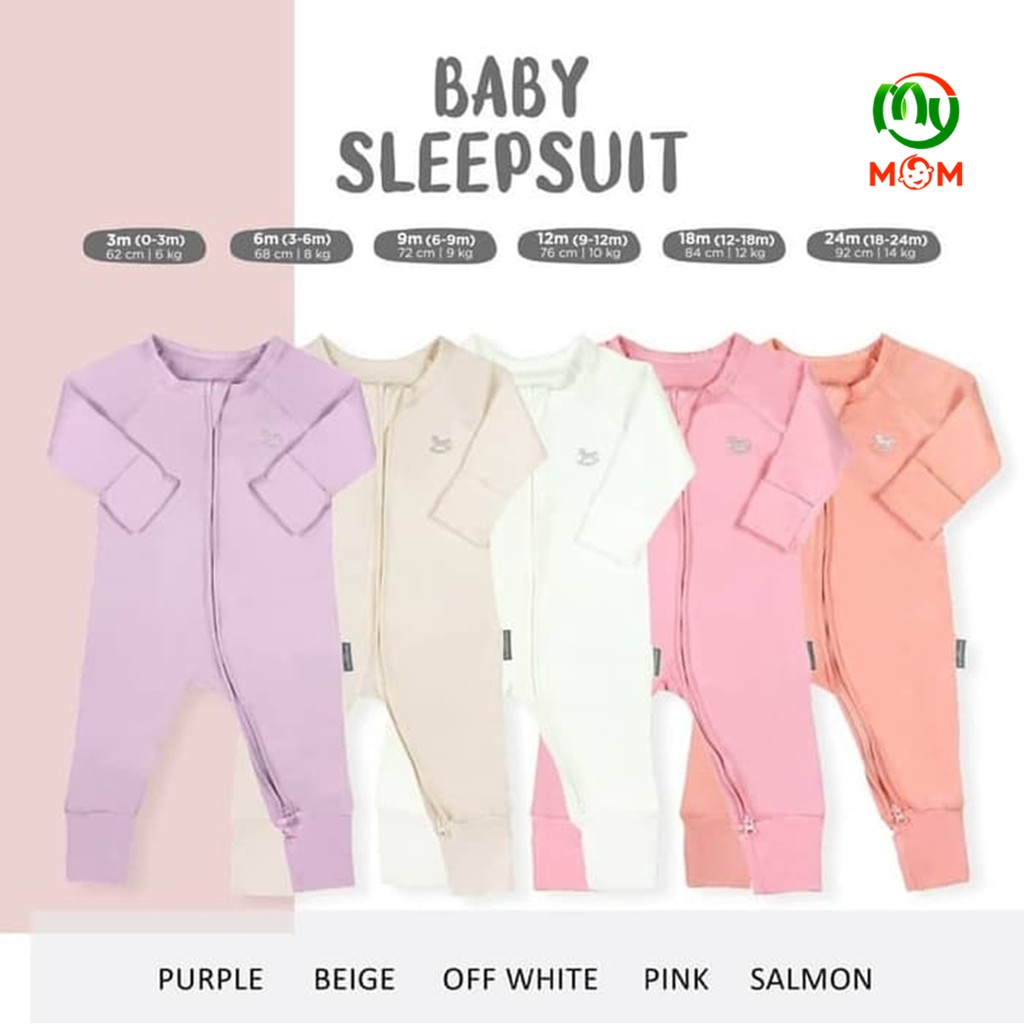  Little  Palmerhaus  Baby Sleepsuit Girl Baju  Tidur Bayi  