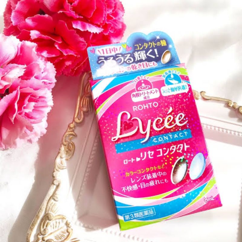 Rohto Lycee Contact cairan lensa kontak cairan softlens