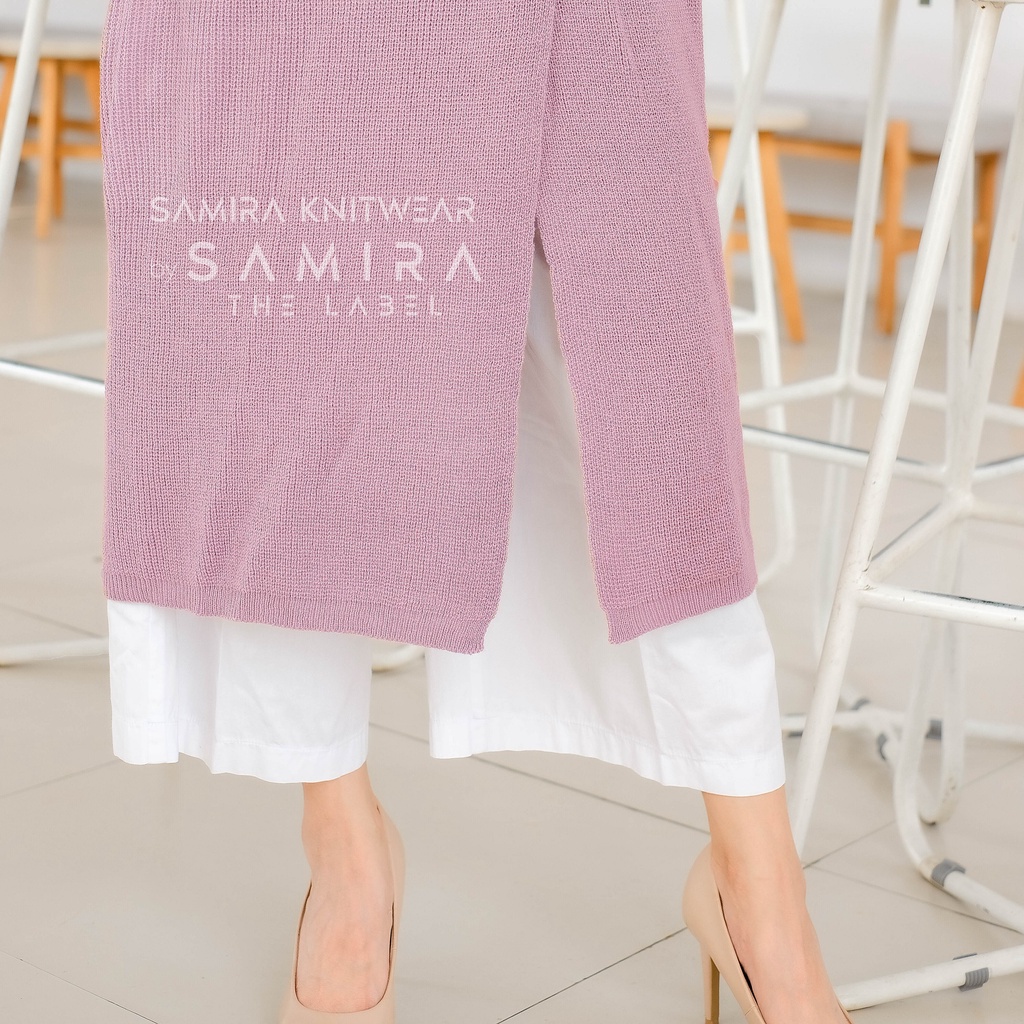 Magnolia - Split Dress Tunik Outer Rajut