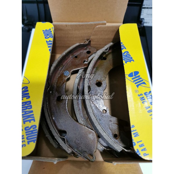 brake shoe kampas rem belakang datsun go panca set 4pc