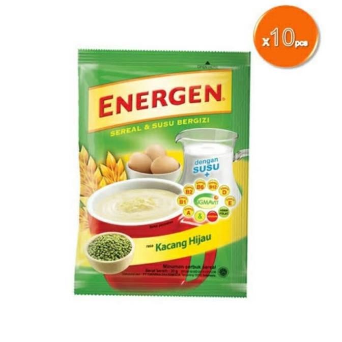 

Big Sale Energen Kacang Hijau 1 Renceng (10Pcs) Big Sale