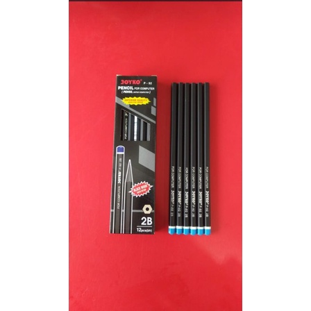 PENSIL JOYKO 2B P-88 dan P-92 ISI 12 PCS