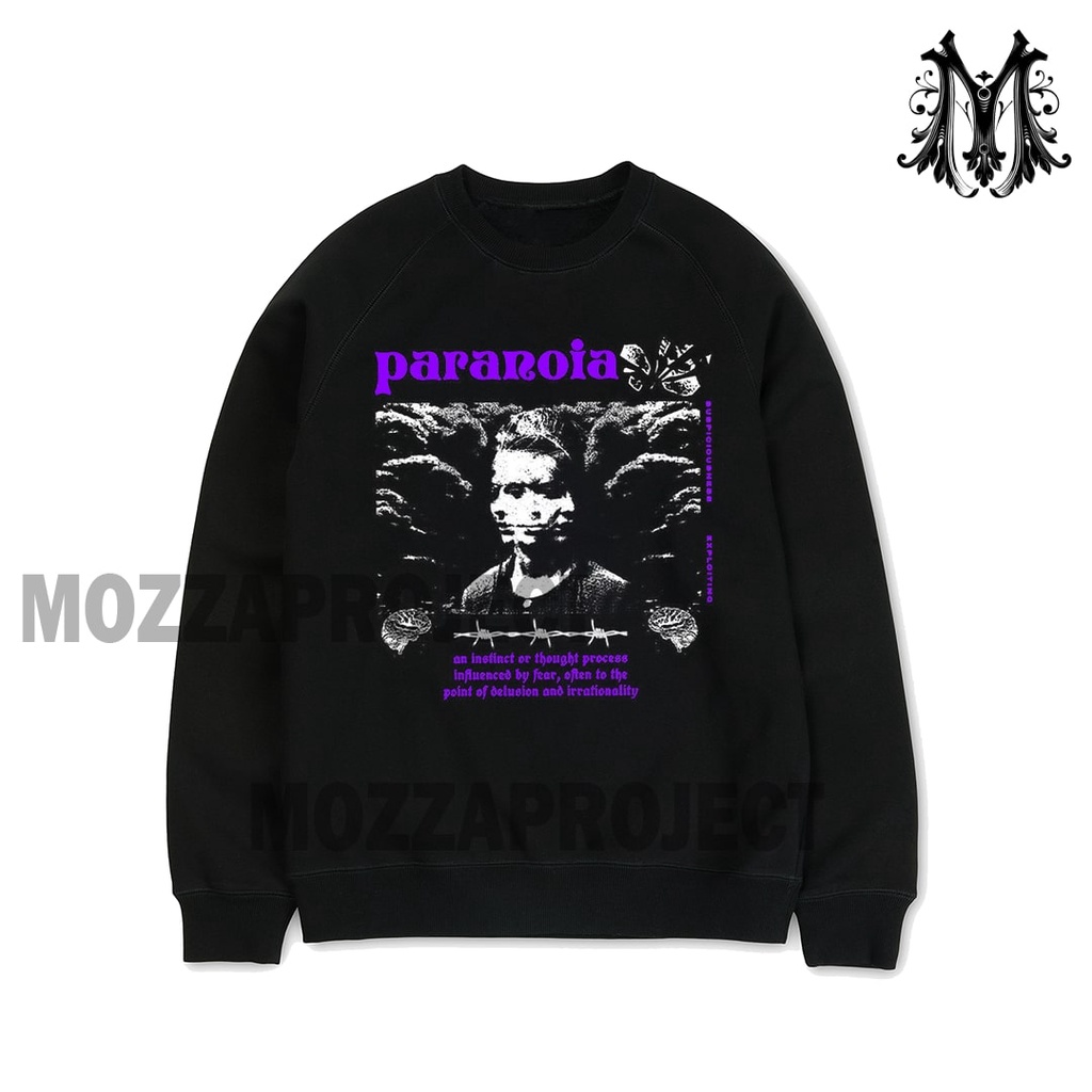 CREWNECK SWEATSHIRT PARANOIA