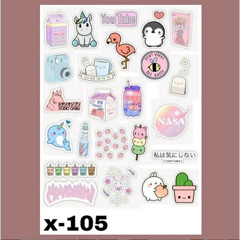 

STIKER TUMBLR X-105