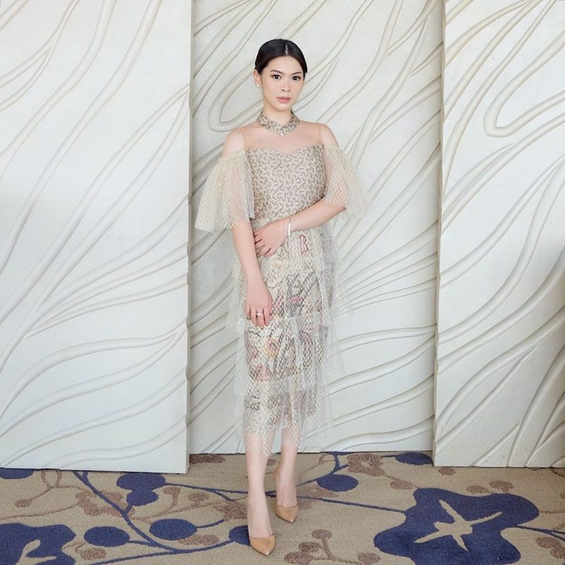 Larose Dress Batik Modern by Tarian Mas