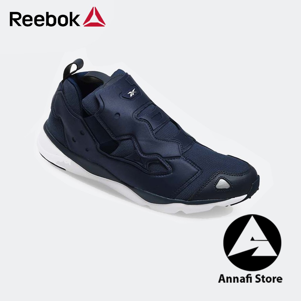 JUAL SEPATU RUNNING PRIA REEBOK FURYLITE 3.0 FU9078 NAVY ORIGINAL