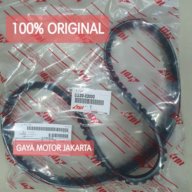 Tali Kipas-Fanbelt Altenator Dyna 14B- Dyna 115PS ORIGINAL LLL00-03000