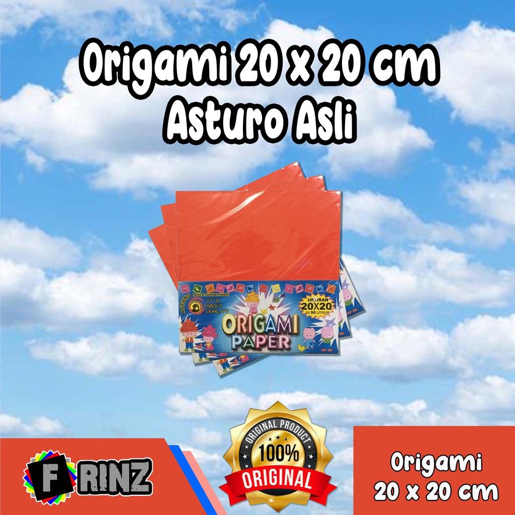 

ATK ~ Origami Lebar 20 x 20 cm