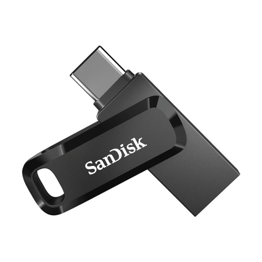 Flashdisk Dual OTG Type C Sandisk USB 3.0 128GB SDDDC3 typec tipeC tipe Handphone HP 128 GB
