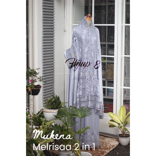 Mukena Brukat Melrisaa 2in1 by Hijup8