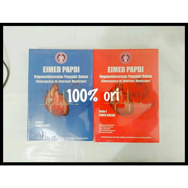 

TERBARUU!! EIMED PAPDI Kegawatdaruratan Penyakit Dalam Buku 1&2 COD