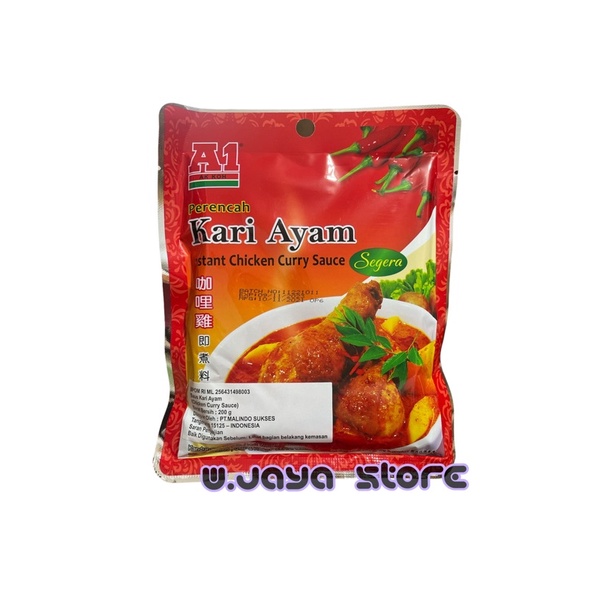 

A1 AK KOH INSTANT CHICKEN CURRY SAUCE 200g