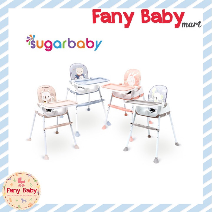 SUGAR BABY FUN CHAIR CONVERTIBLE BABY HIGH CHAIR 6IN1