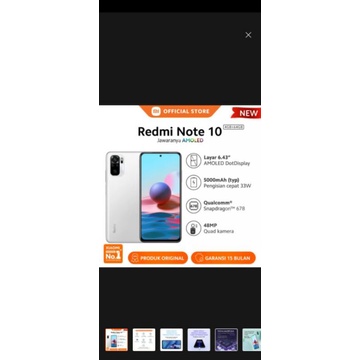 REDMI NOTE 10 4/64