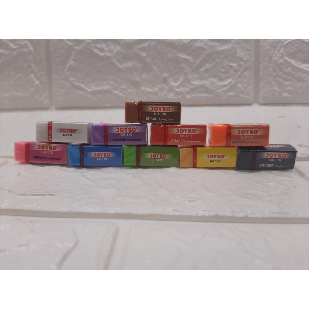 

JOYKO ER 110 ERASER Penghapus Pensil 10 warna
