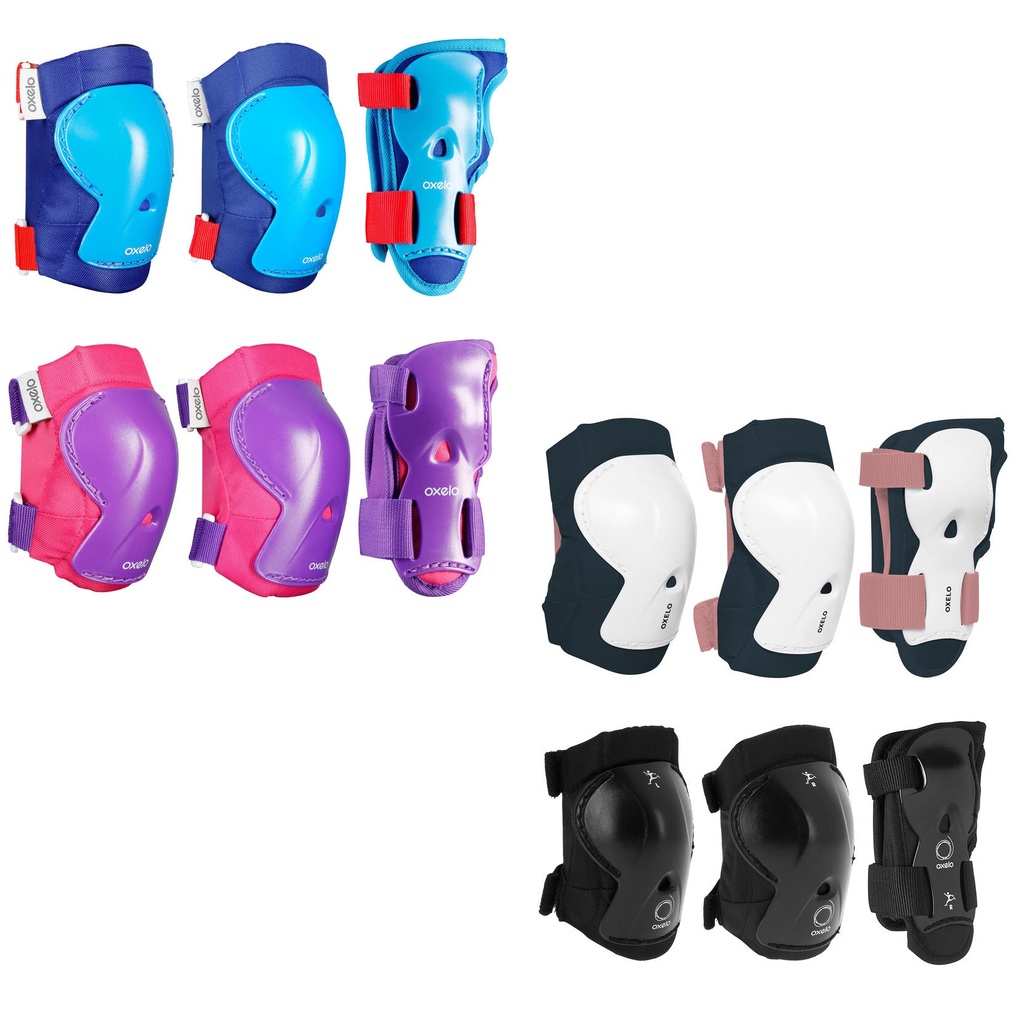 Set Pelindung Tangan dan Lutut Sepatu Roda Skate Anak