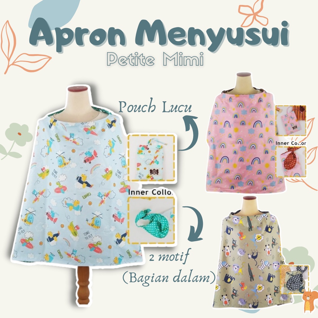 Petite Mimi PREMIUM Nursing apron (tutupan menyusui) CBKS