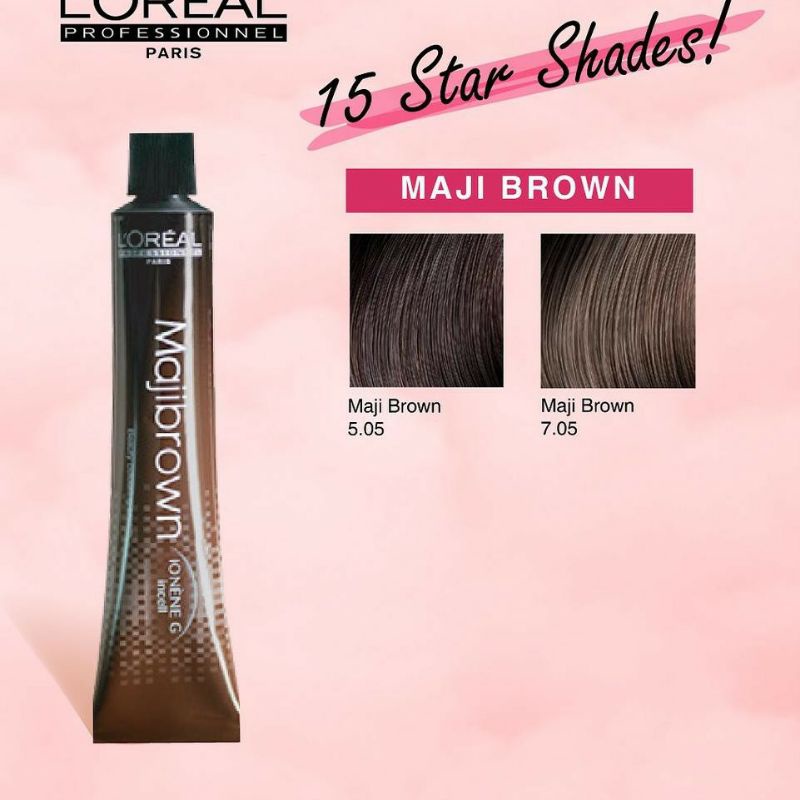 L'OREAL Professionnel Maji Fashion Hair Color / LOREAL Majifashion Majirel Majibrown Majicover Semir Rambut | Cat Rambut