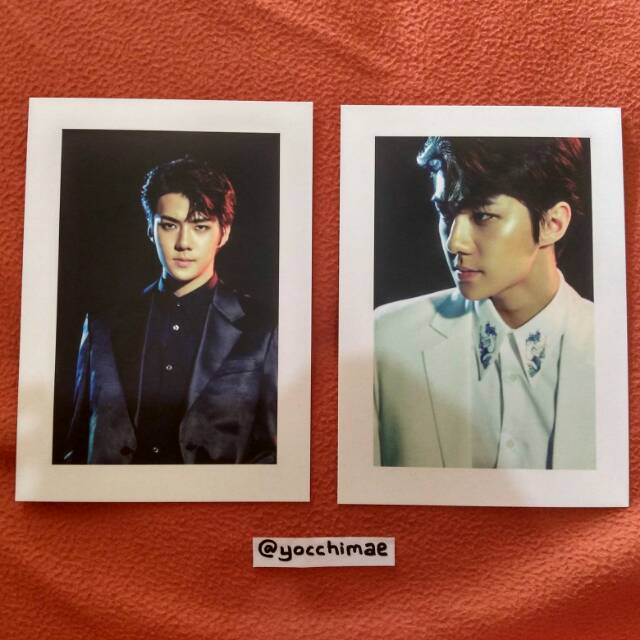 EXO SEHUN EXORDIUM STANDING POSTCARD SEHUN POSTCARD OFFICIAL