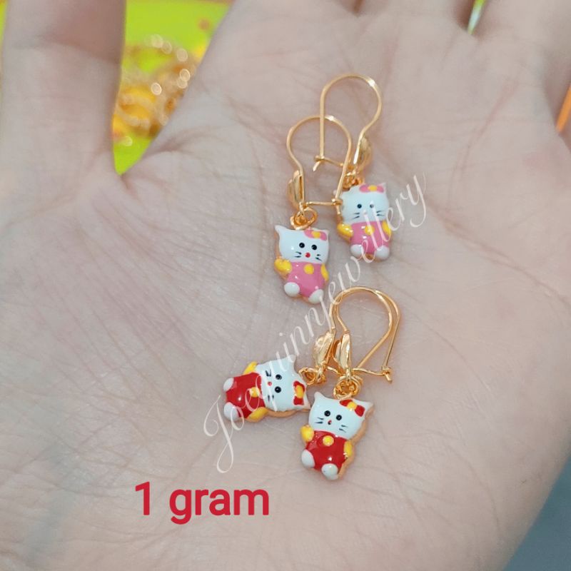 anting anak Hello Kitty FB 1 gram