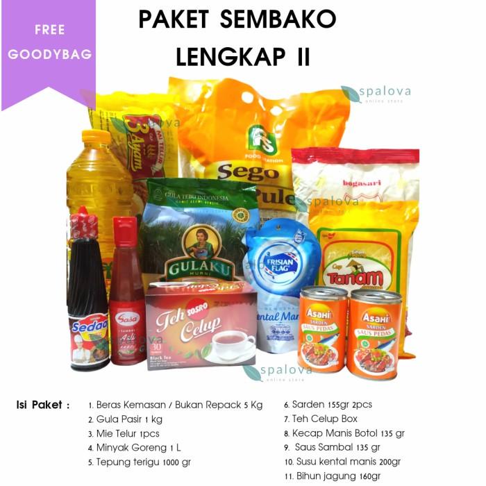 PAKET SEMBAKO LENGKAP II BERAS 5KG