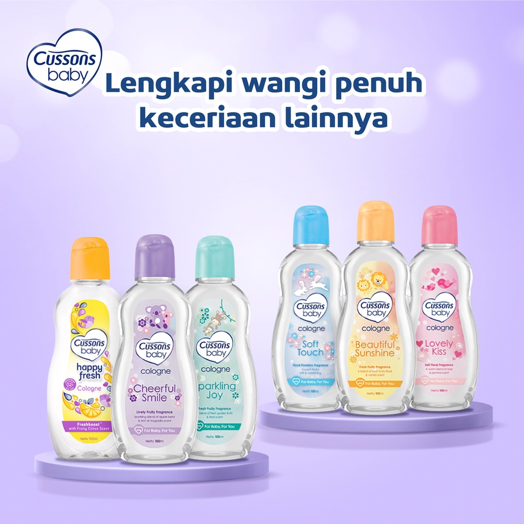 Cussons Baby Cologne 100ml | Parfum Bayi | Minyak Wangi Bayi