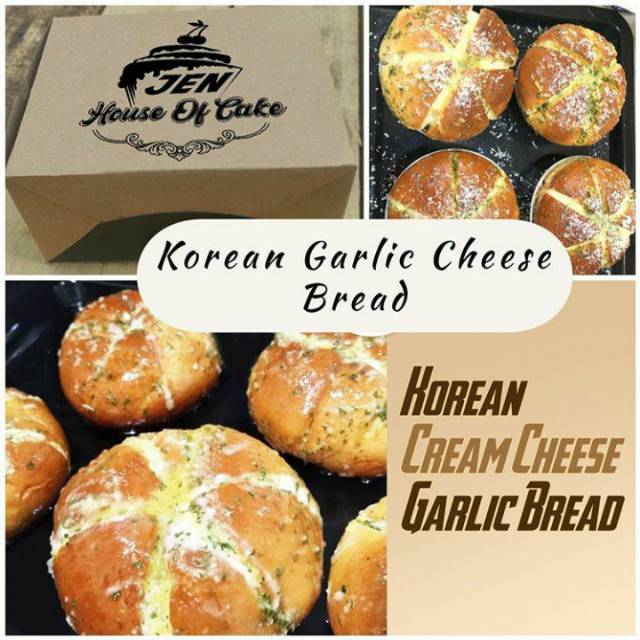 

Korean garlic chesse bread only semarang via gosend