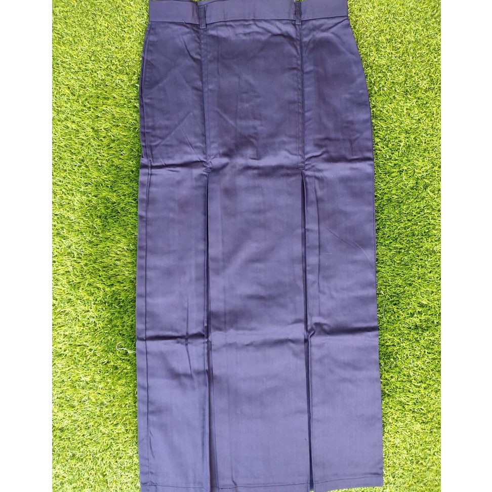 Seragam Sekolah Rok SMP Warna Biru Tua Model Sepan