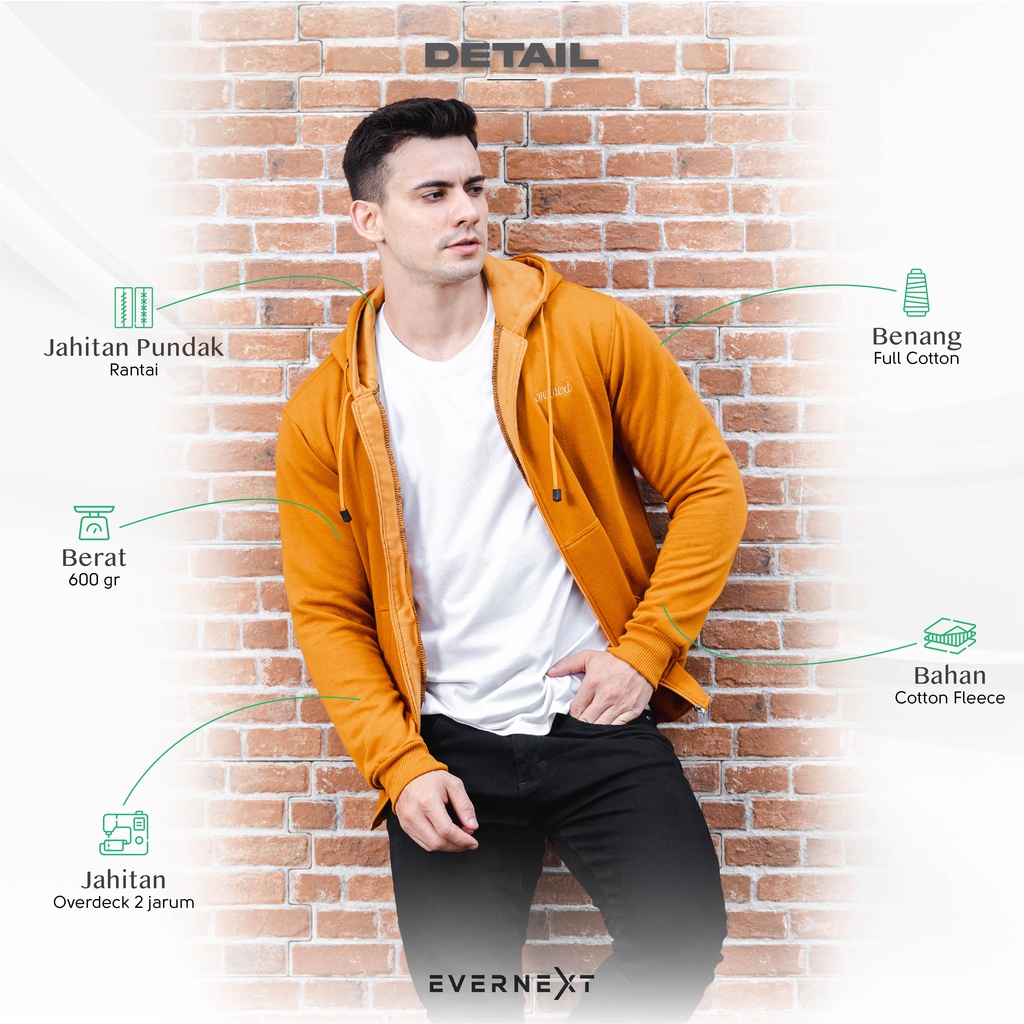 Jaket Hoodie Zipper Pria Polos Jacket Hodie Distro Jeket Sweater Hoody Cowok Premium J 1