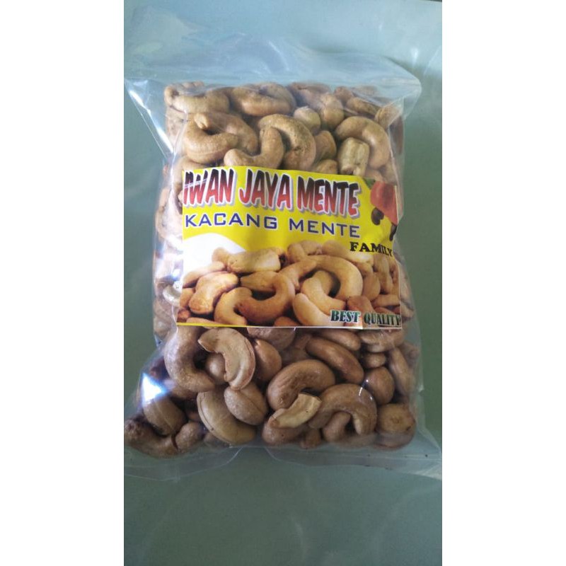 kacang mente utuh matang/kue lebaran/mentor/kacang mete