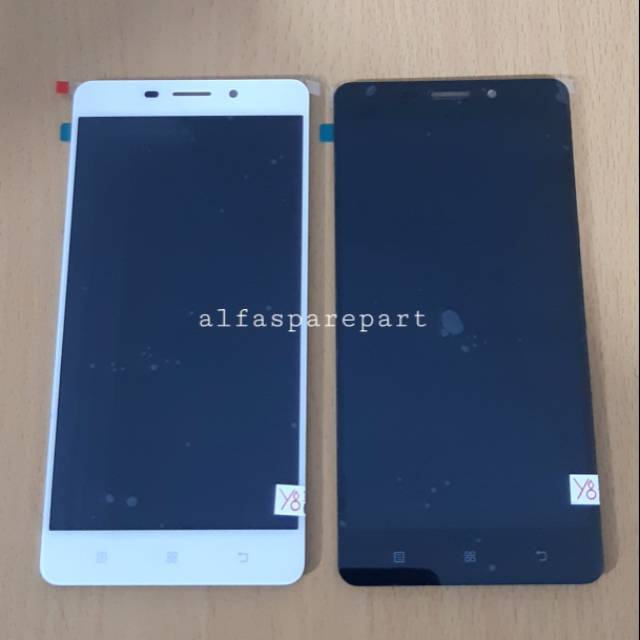 LCD + TS FULLSET LENOVO A7700 HITAM/PUTIH