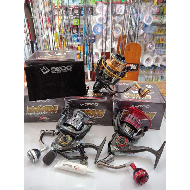Reel Daido Daimos Pro Series BP 6000 FREE HANDLE CAP & GREASE OIL GEAR