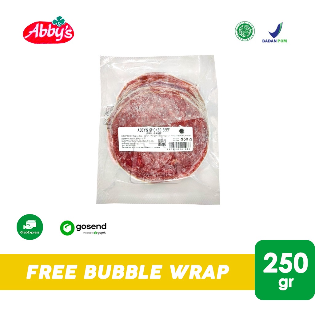 

Abby's Smoked Beef (250gr) KHUSUS INSTANT