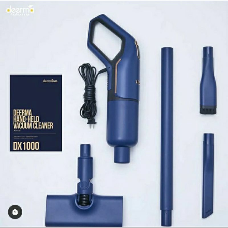 Deerma DX1000 Handheld Portable Vacuum Cleaner DX1000 Penghisap Debu Rumah Sofa Garansi Resmi