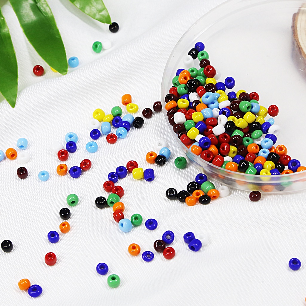 300 pcs 4mm Czech Glass Bead Warna Solid Spacer Beads Beads Membuat Perhiasan Untuk Aksesoris Pembuatan Perhiasan Liontin DIY