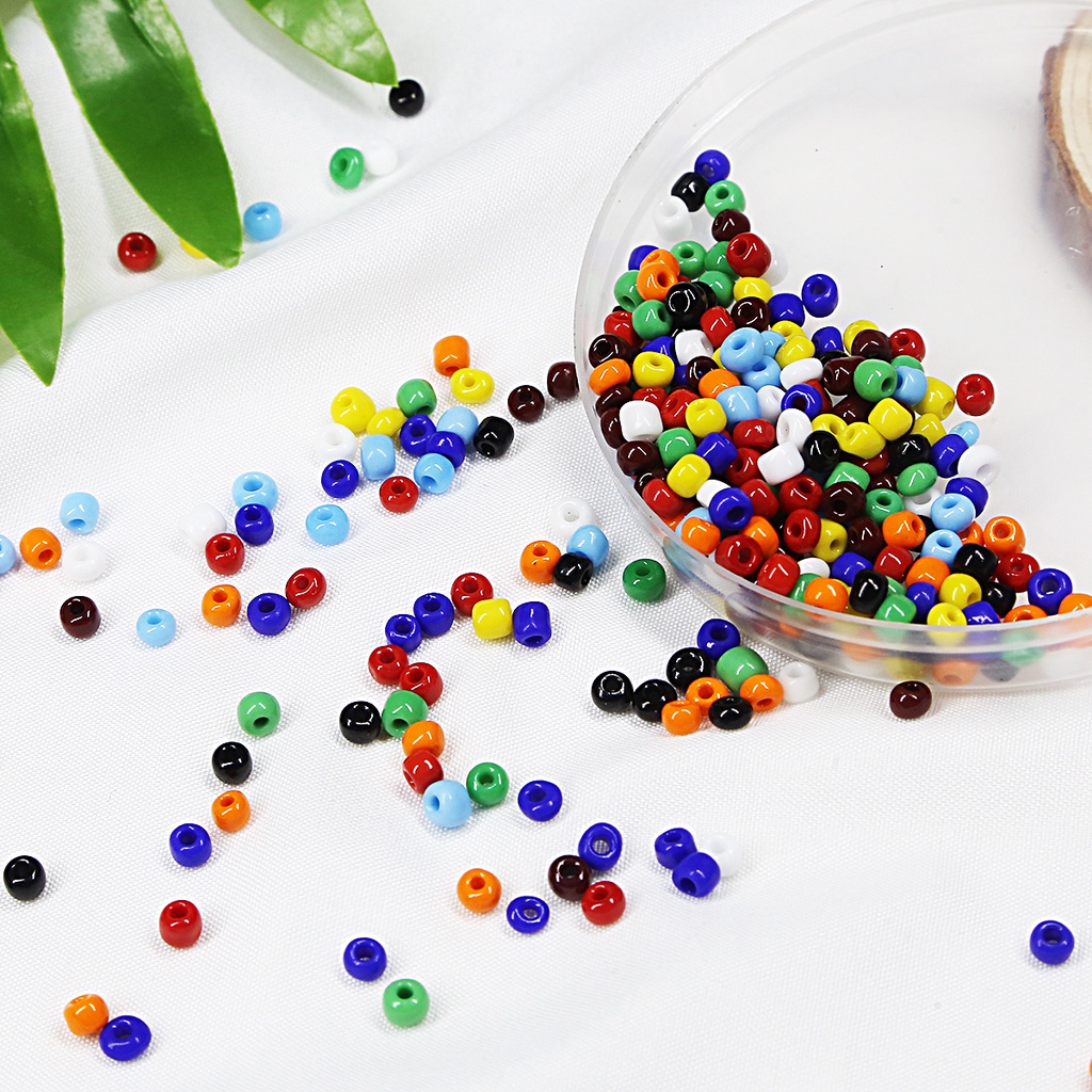 300 pcs 4mm Czech Glass Bead Warna Solid Spacer Beads Beads Membuat Perhiasan Untuk Aksesoris Pembuatan Perhiasan Liontin DIY