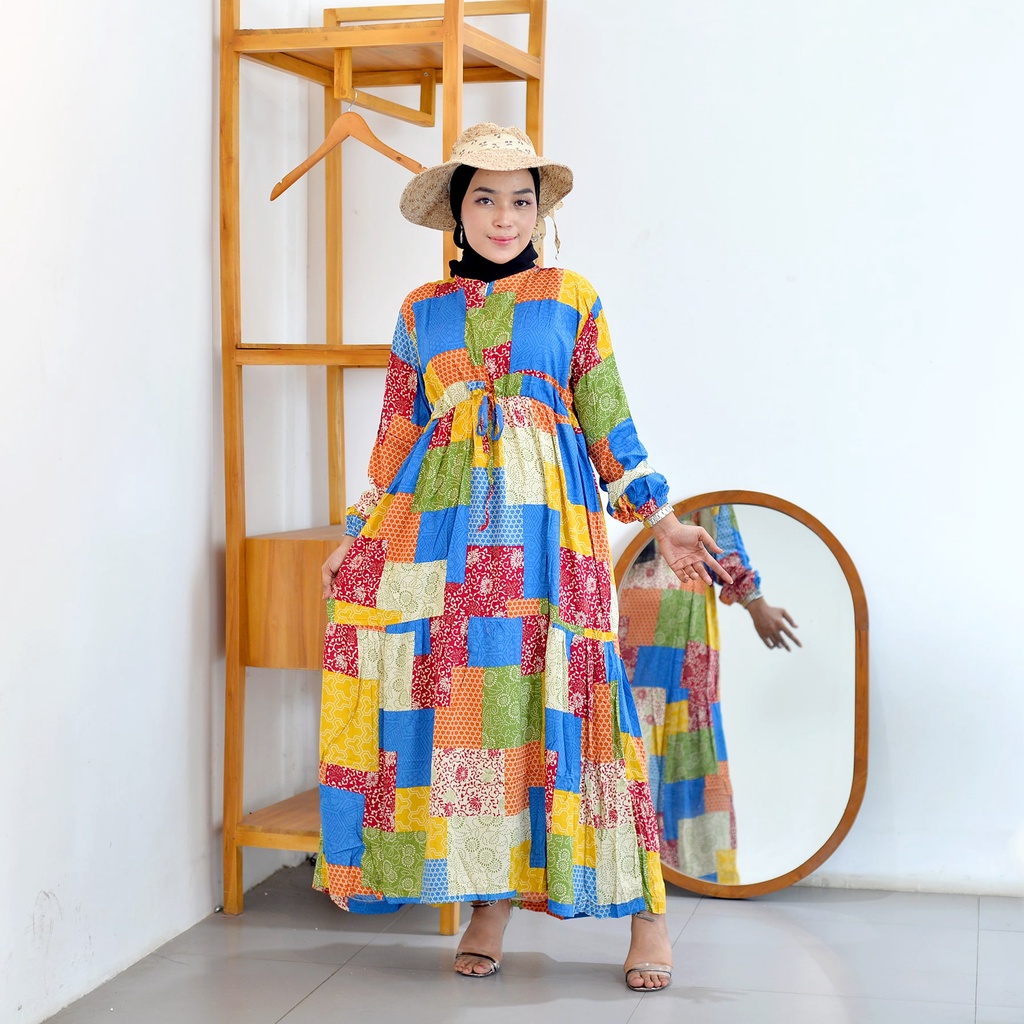 Homedress Rayon Premium homedress jumbo homedress rayon viscose