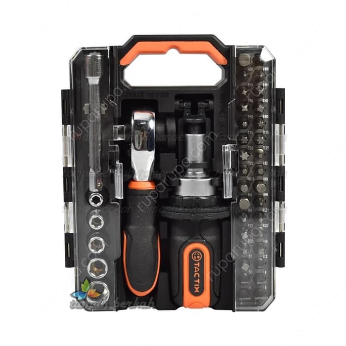 TACTIX KUNCI SOK PORTABEL 40PCS STUBBY TOOL MINI SET TACTIX KUNCI SOK PORTABEL 40PCS STUBBY TOOL MINI SET