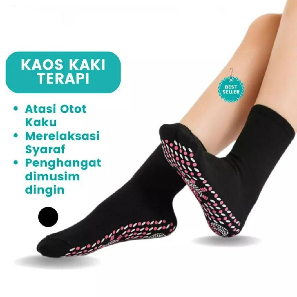 kaos kaki tourmaline magnetic akupuntur