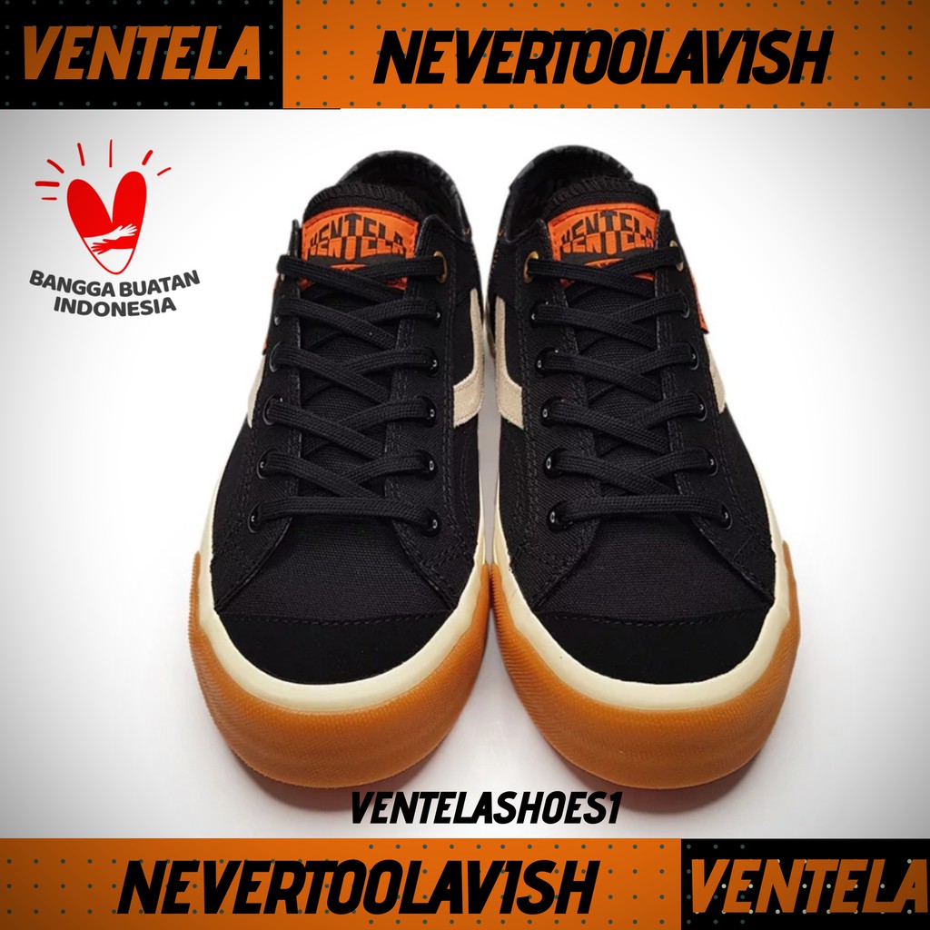 Sepatu Canvas Pria Wanita | Ventela Nevertoolavish High Low - Vantela Vantella Ventella Ori Original