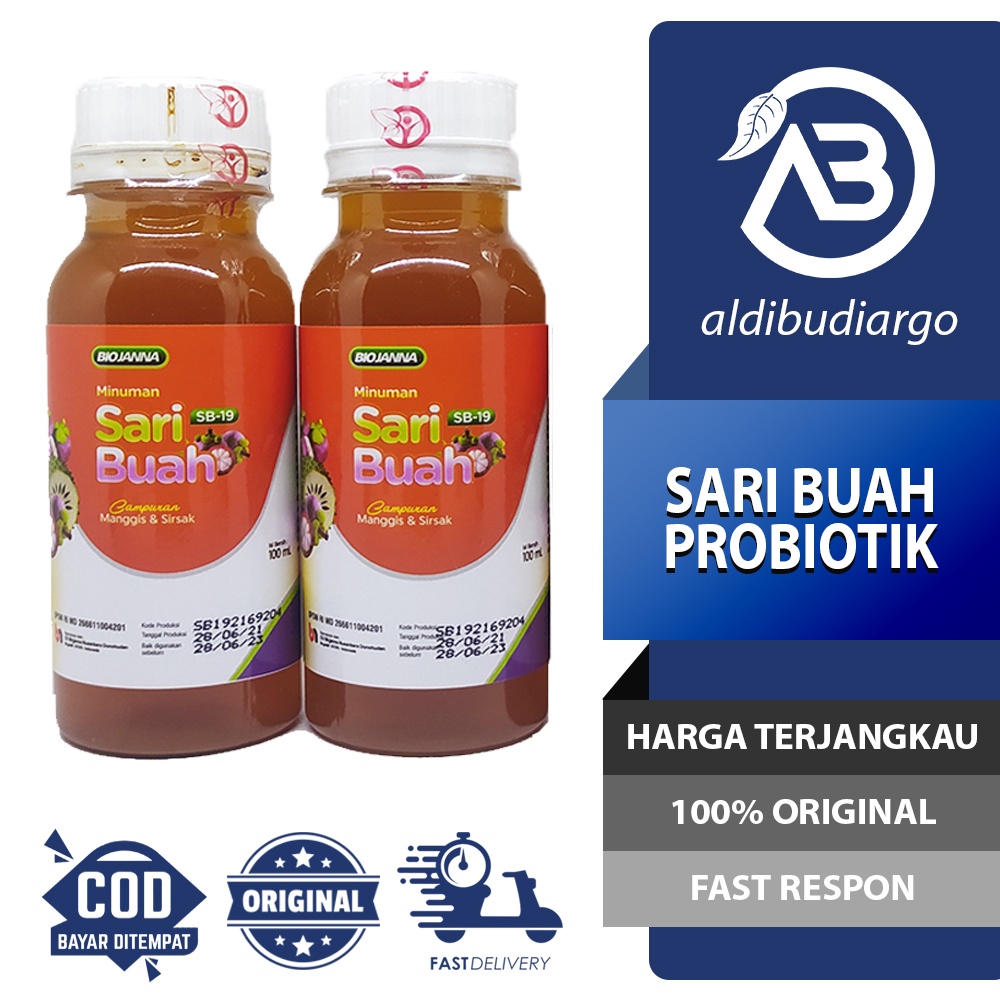 

BIOJANNA SARI BUAH PROBIOTIK | SARI BUAH MANGGIS SIRSAK PROPOLIS