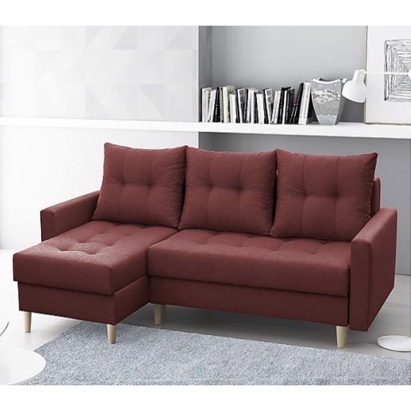 Jual Sofa L Sudut Premium Minimalis Modern Retro Ruang Tamu Keluarga