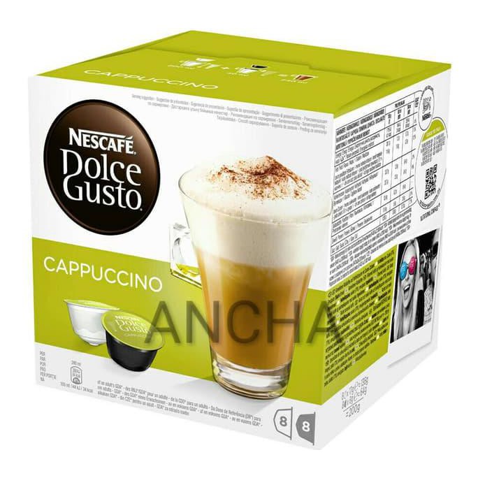 

DOLCE GUSTO CAPPUCCINO KODE 612