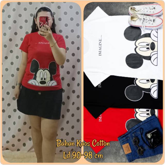 Kaos Imagine Mickey
