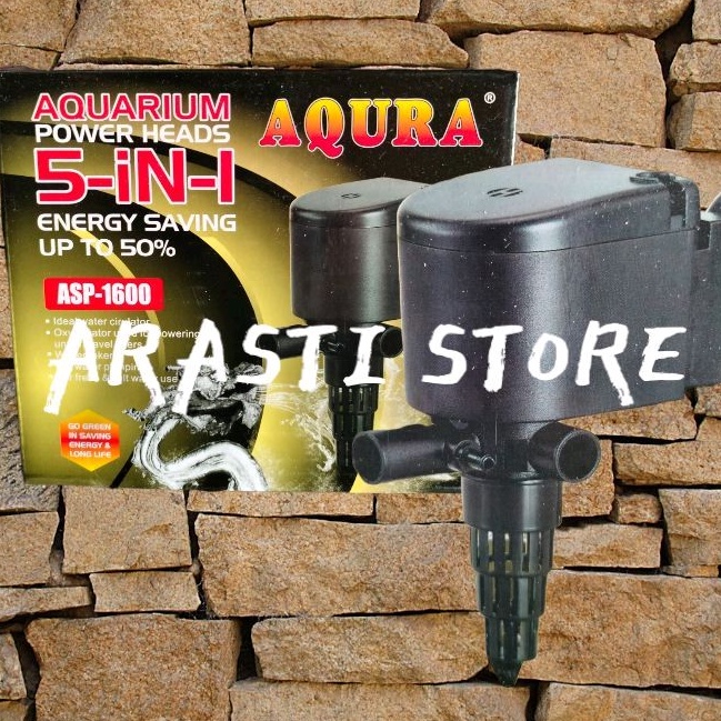 Pompa celup Aquarium Aquascape 5in1 Aqura ASP-1600 A