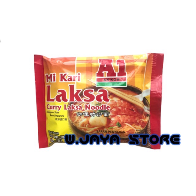 A1 INSTAN CURRY LAKSA NOODLE 135g