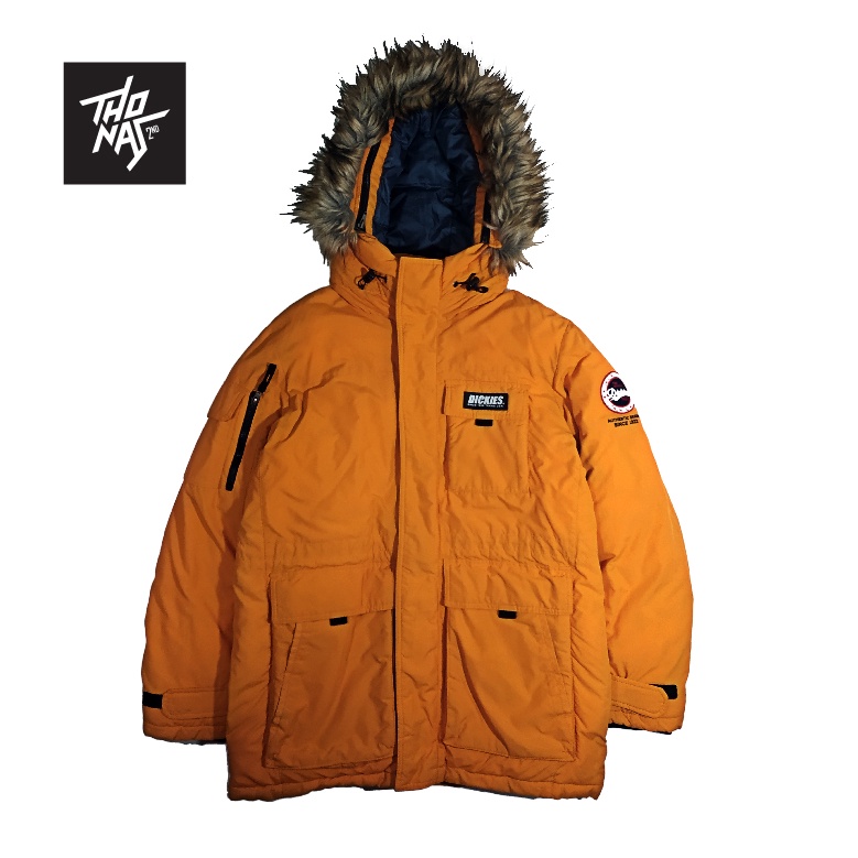 jaket Gunung Dickies Dacron Outdoor Yellow L-XL